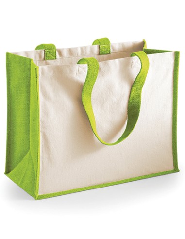 W-W422-Printers Jute Classic Shopper